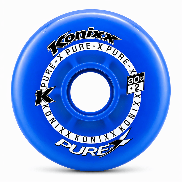 Konixx Pure-X Roller Hockey Wheels (Dual Pour Medium) + 2
