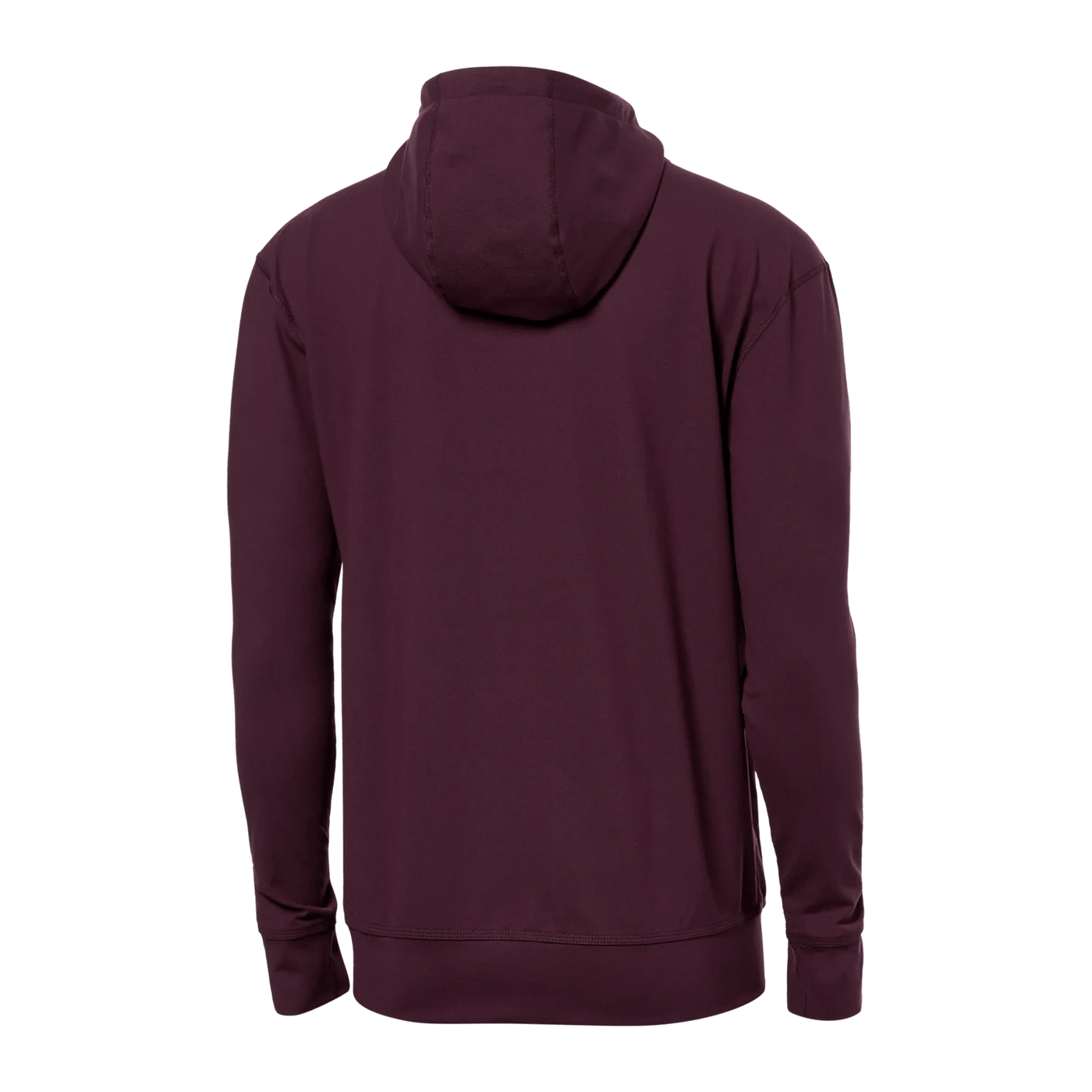 Saxx Trailzer Ful Zip Hoody - Burnt Plum - The Hockey Shop Source For Sports