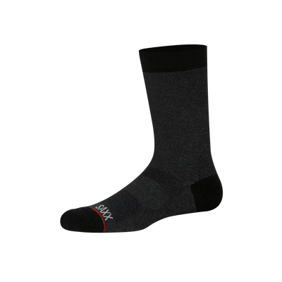 Saxx Whole Package Crew Socks - Black Heather - The Hockey Shop Source For Sports