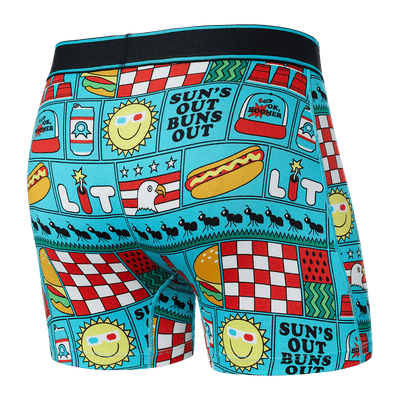 Saxx Daytripper Boxers - July Block Party - Blue - TheHockeyShop.com