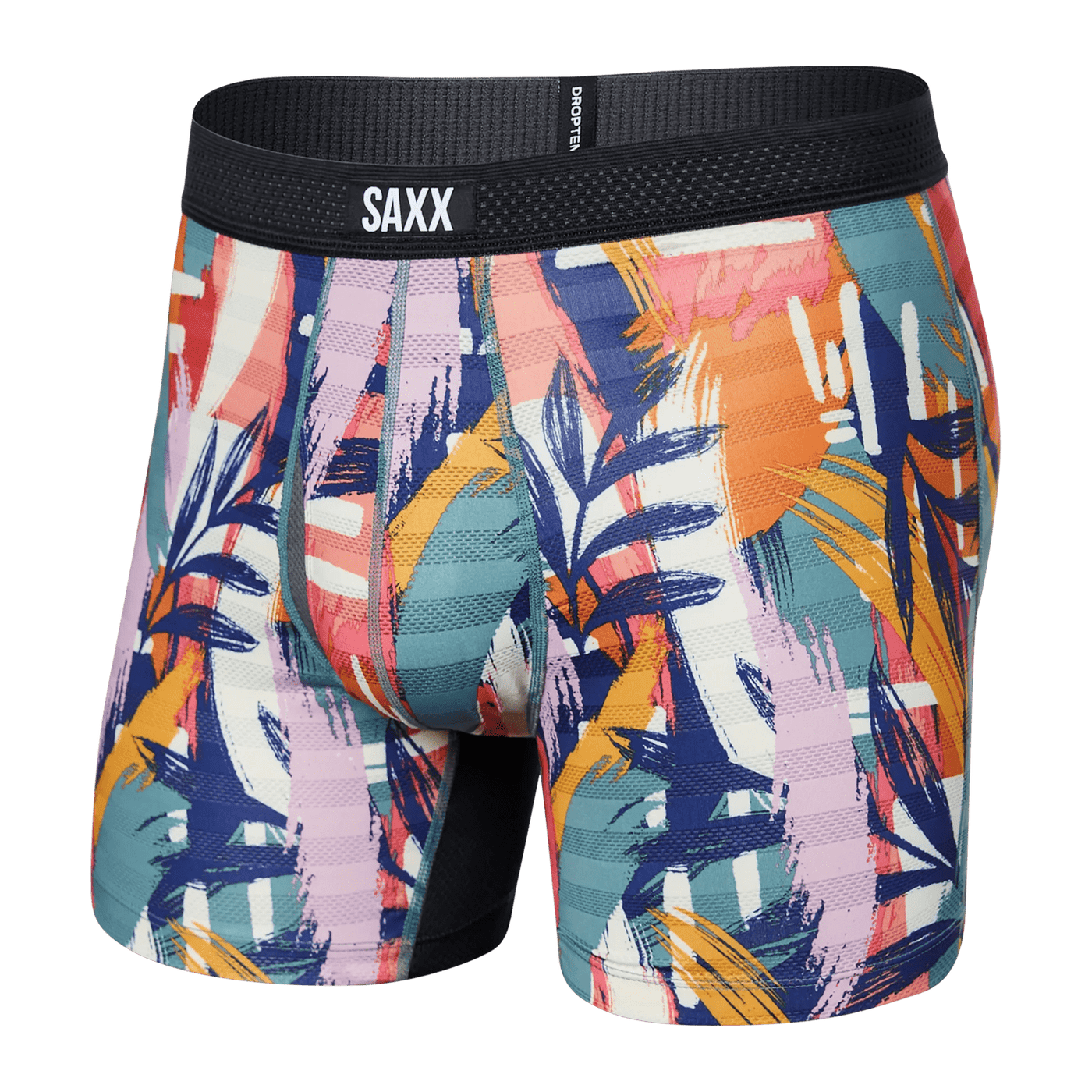 Saxx DropTemp Cool Mesh Boxers - Surf Safari Multi - TheHockeyShop.com