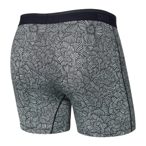 Saxx Platinum Boxers - India Ink Flora Sketch - TheHockeyShop.com