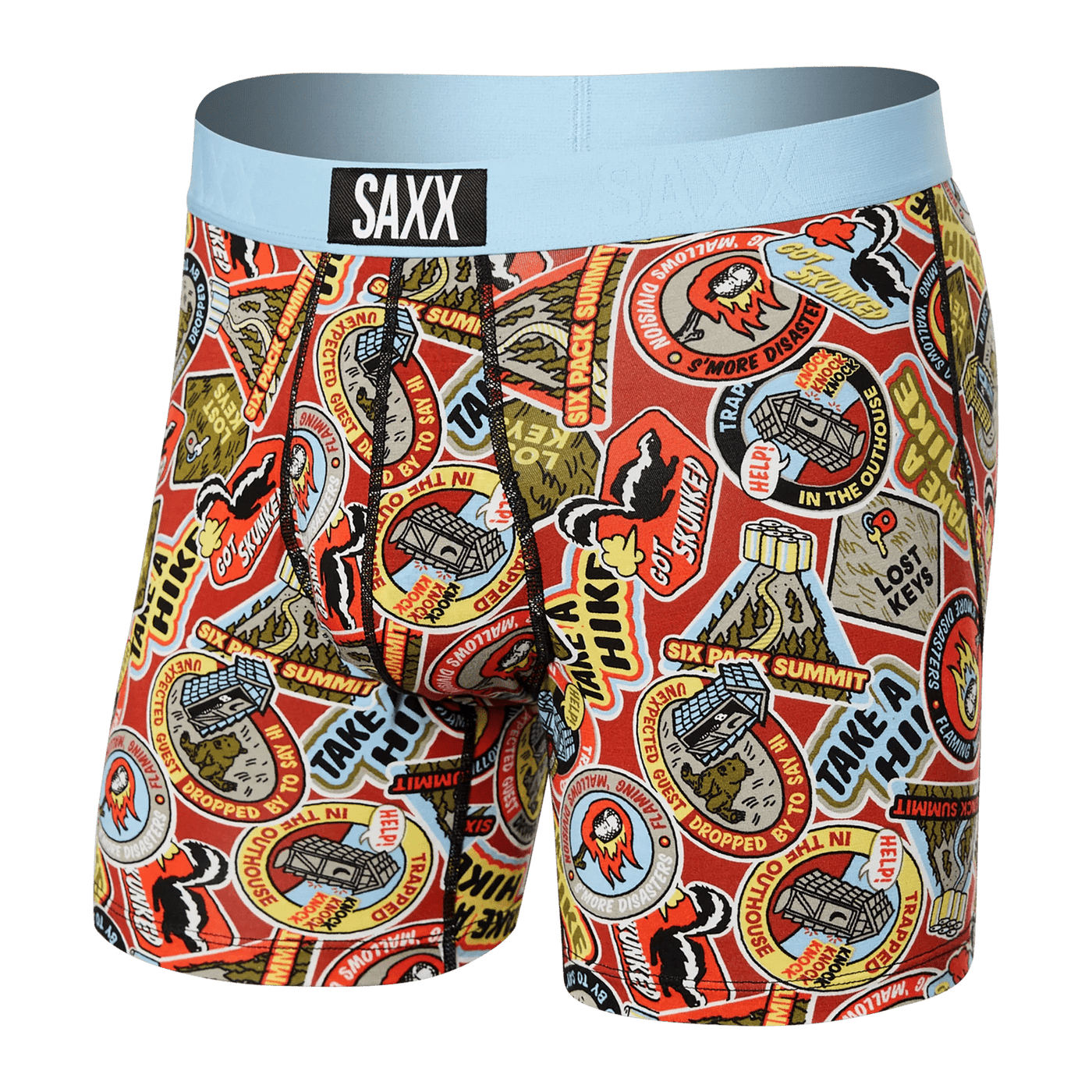 Saxx Ultra Boxers - Demerit Badges - Multi