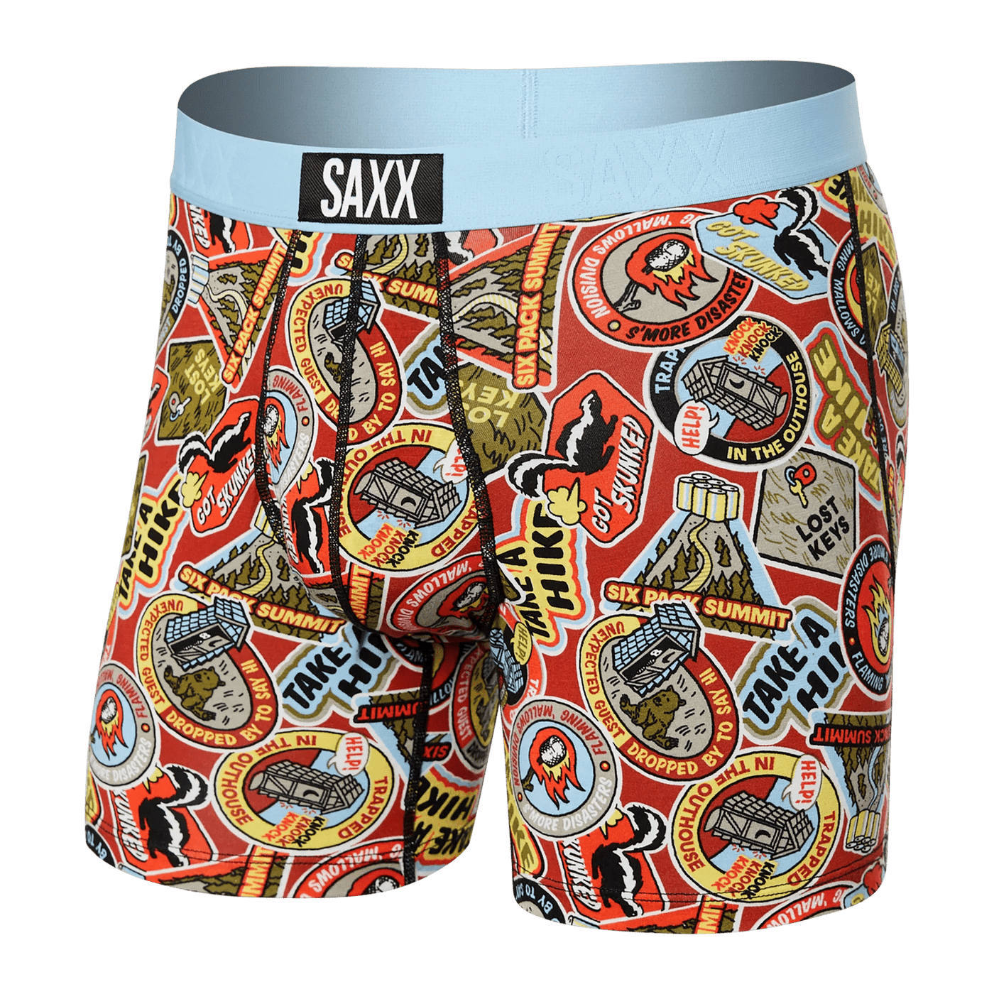 Saxx Ultra Boxers - Demerit Badges - Multi - The Hockey Shop Source For Sports