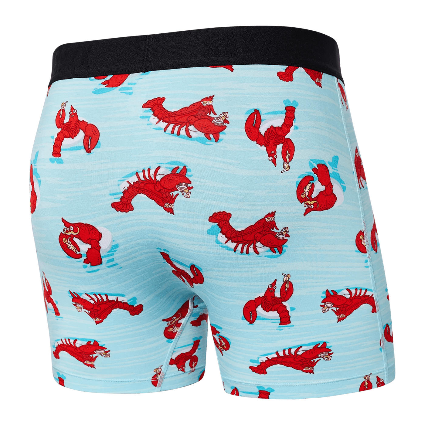 Saxx Ultra Boxers - Lobster Lounger Aqua - The Hockey Shop Source For Sports