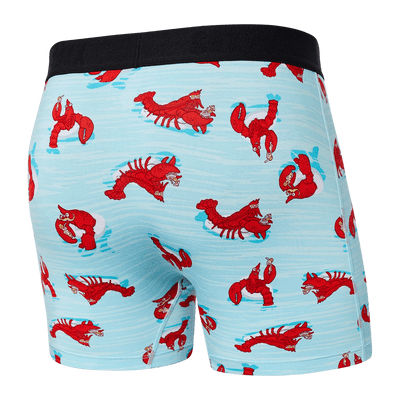 Saxx Ultra Boxers - Lobster Lounger Aqua - The Hockey Shop Source For Sports