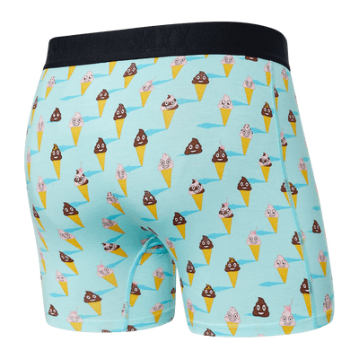 Saxx Vibe Boxers - Ice Cream Surprise - Aqua - TheHockeyShop.com