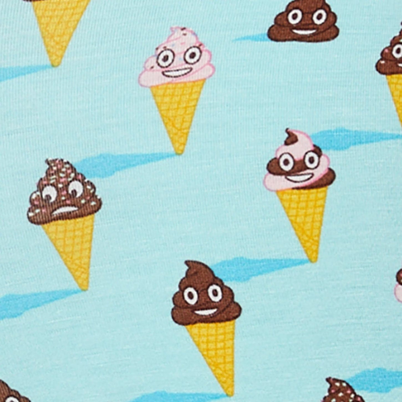 Saxx Vibe Boxers - Ice Cream Surprise - Aqua - TheHockeyShop.com