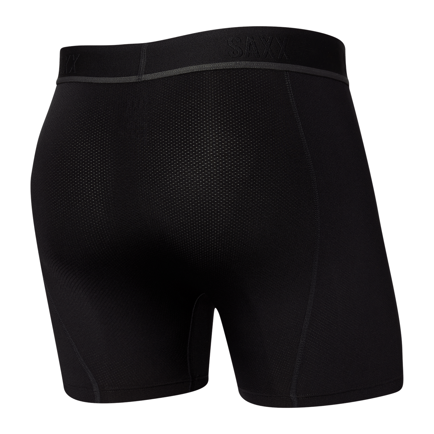 SAXX Men's Underwear Long Leg Boxer Briefs – KINETIC Light-Compression Mesh  Long Leg Boxer Briefs with Built-in Pouch Support
