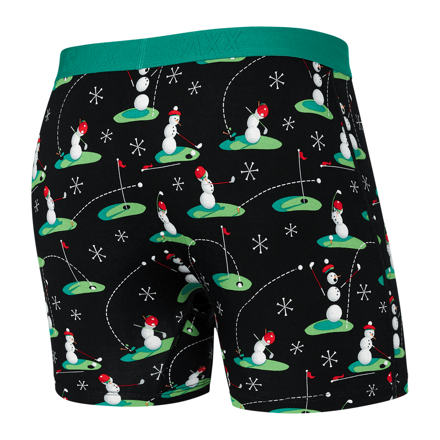 Saxx Ultra Boxers - 18 Ho-Ho Holes-Black - The Hockey Shop Source For Sports