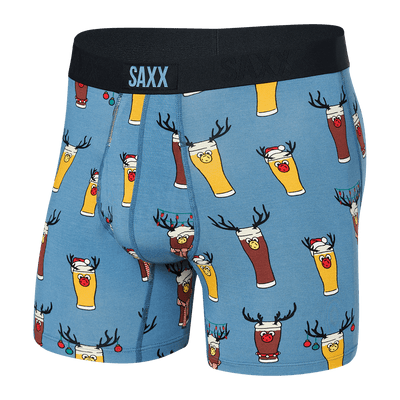 Saxx Ultra Boxers -  Brewdolph - Slate - TheHockeyShop.com