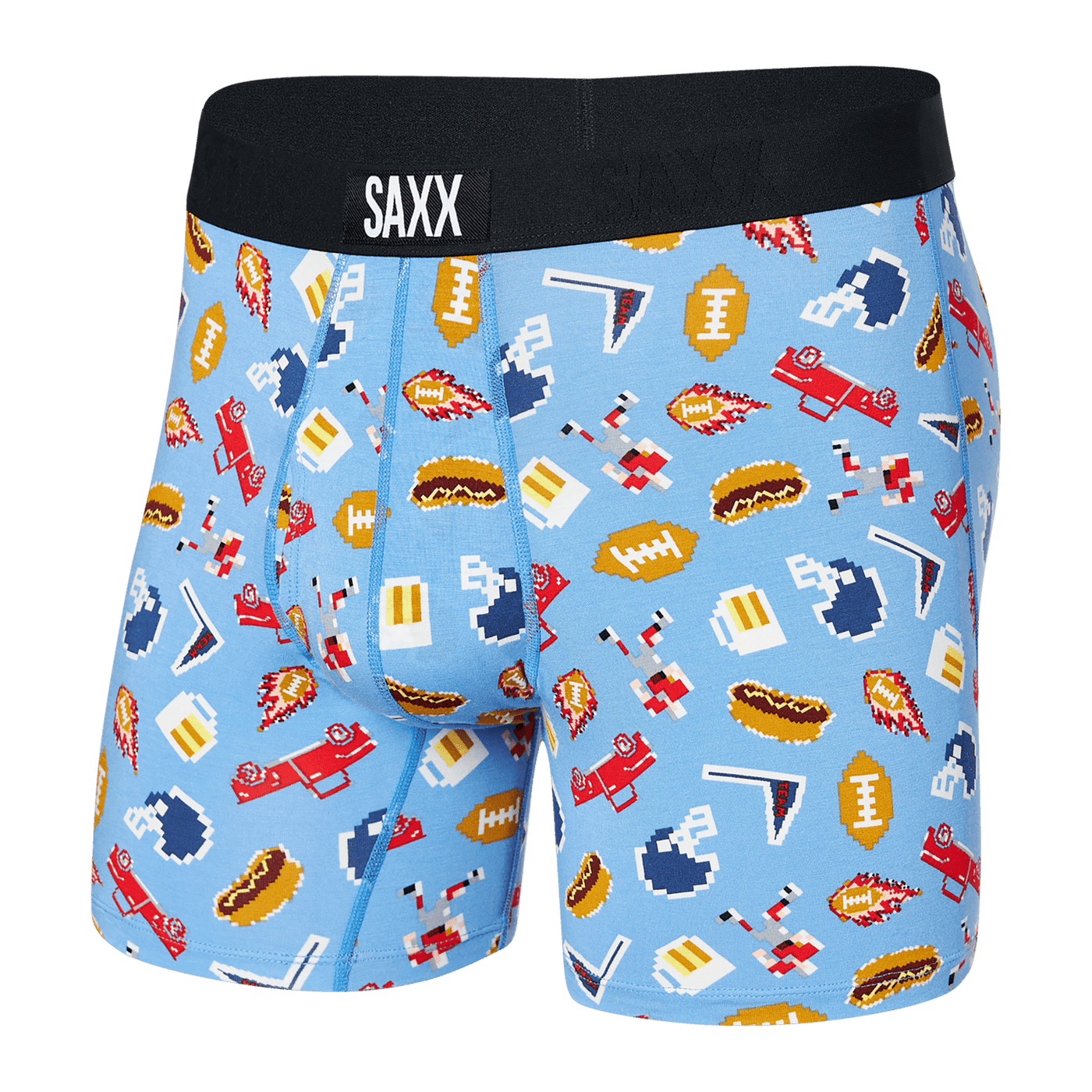 Saxx Ultra Boxers - Football Gamer-Blue - The Hockey Shop Source For Sports