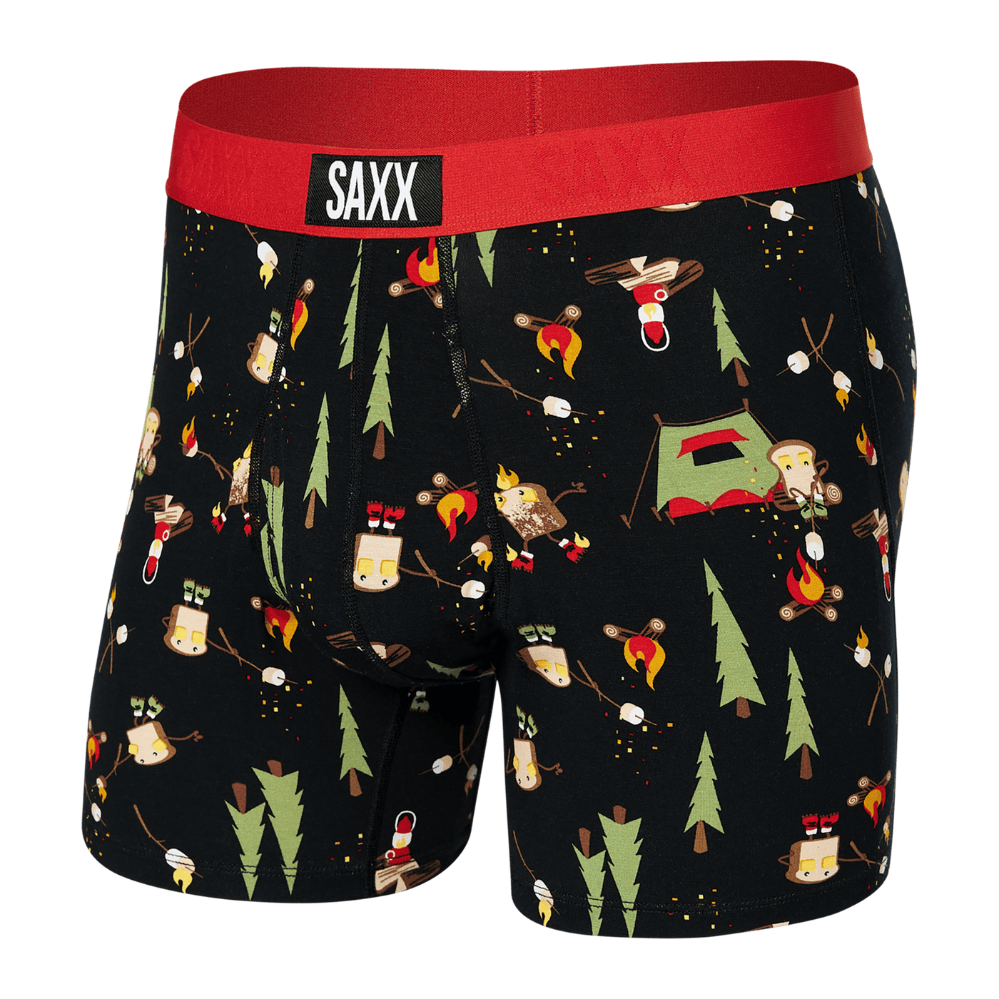 Saxx Ultra Boxers - Let's Get Toasted - Black