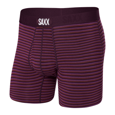 Saxx Ultra Boxers - Micro Stripe - Plum - The Hockey Shop Source For Sports