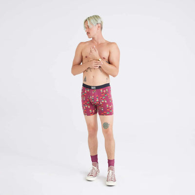 Saxx Ultra Boxers - Nutcracker - Merlot - TheHockeyShop.com
