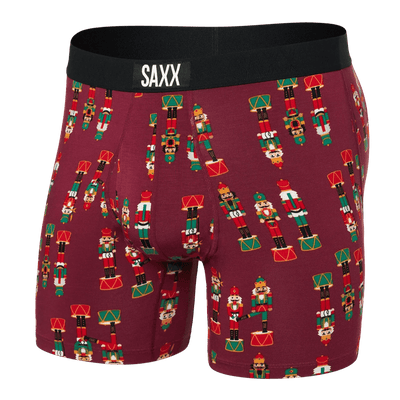 Saxx Ultra Boxers - Nutcracker - Merlot - TheHockeyShop.com