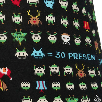 Saxx Ultra Boxers - Sleigh Invaders - Black - TheHockeyShop.com