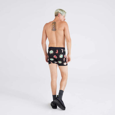 Saxx Vibe Boxers - Bong Appetit - Black - TheHockeyShop.com
