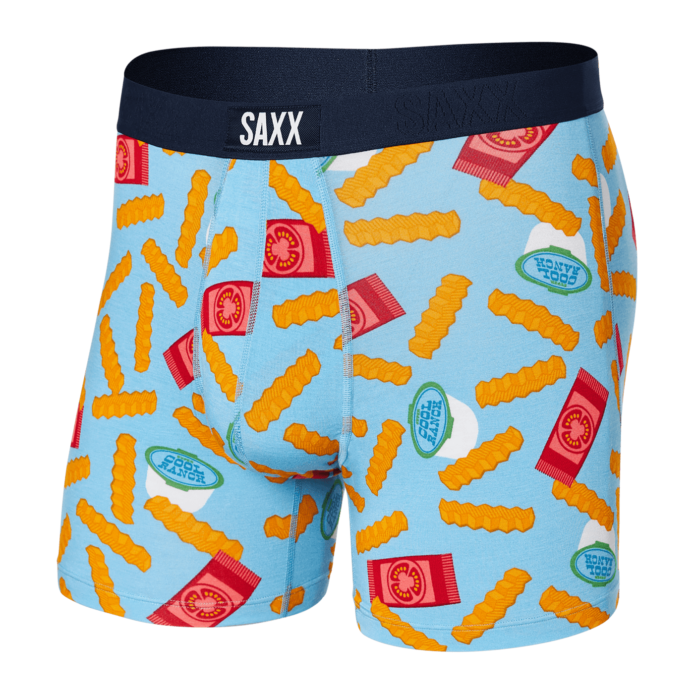 Saxx Vibe Boxers - Cool Ranch-Light Blue - The Hockey Shop Source For Sports