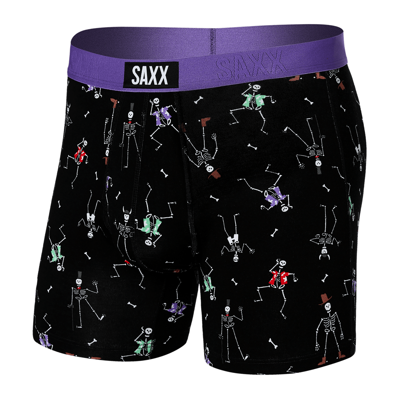 Saxx Vibe Boxers - Dancing Skellies-Black - The Hockey Shop Source For Sports