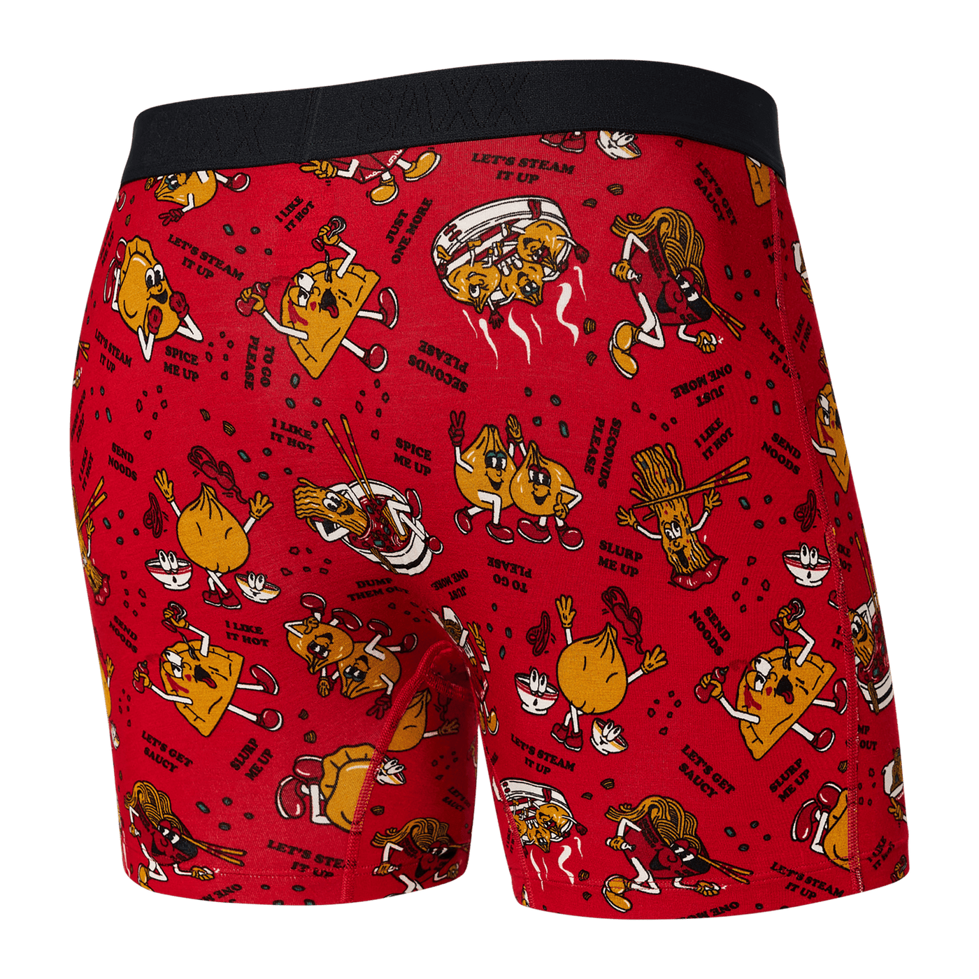 SAXX VIBE SUPER SOFT Boxer Brief / Dumps And Noods- Red