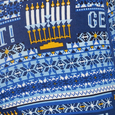 Saxx Vibe Boxers - Hannukah Sweater - Navy - TheHockeyShop.com