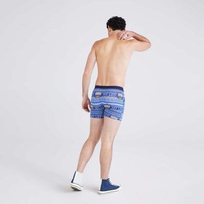 Saxx Vibe Boxers - Hannukah Sweater - Navy - TheHockeyShop.com