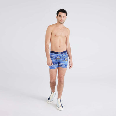 Saxx Vibe Boxers - Hannukah Sweater - Navy - TheHockeyShop.com