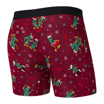 Saxx Vibe Boxers - Pickled-Merlot - The Hockey Shop Source For Sports