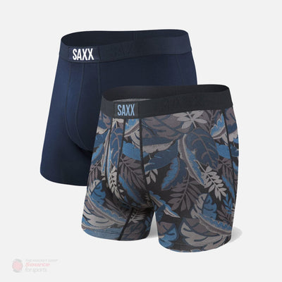Saxx Vibe Boxers - Santa / Black (2 Pack)