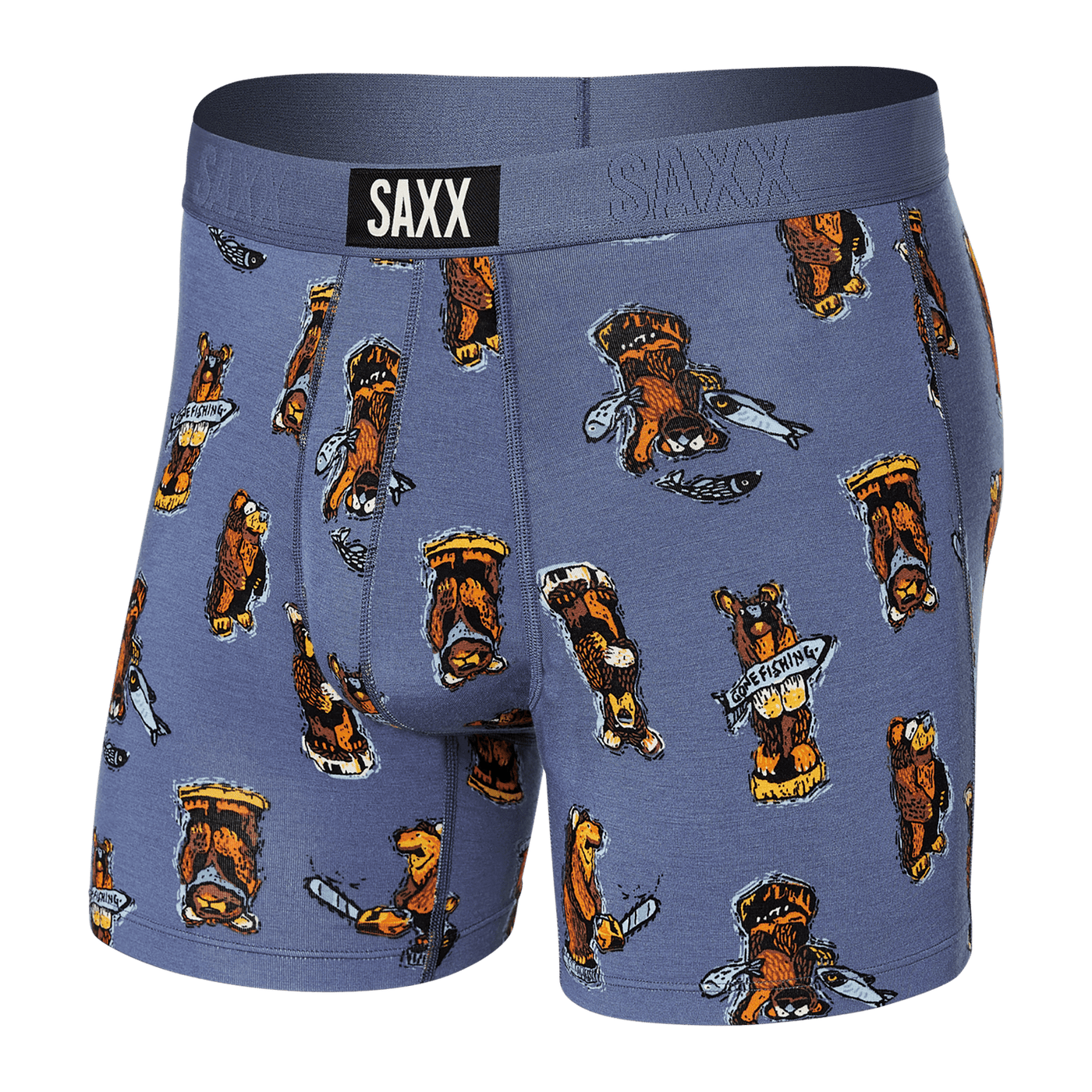 Saxx Vibe Boxers - Stumpy-Blue - The Hockey Shop Source For Sports
