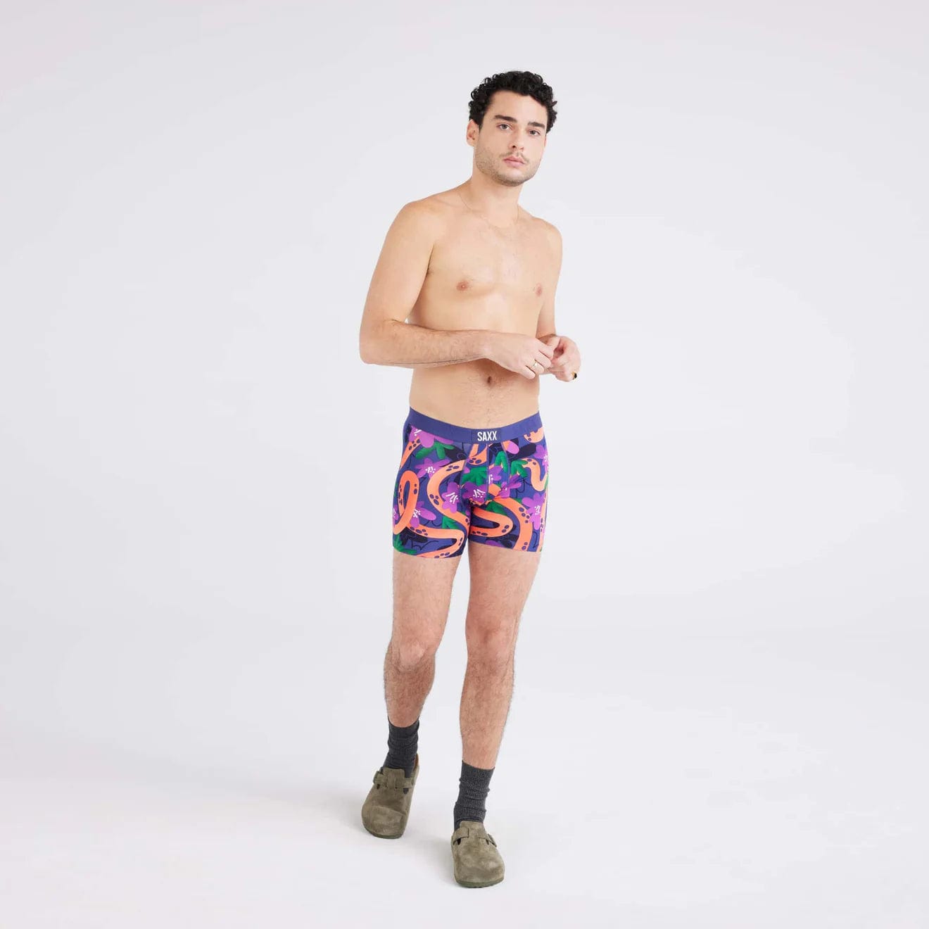 Saxx Vibe Boxers - Year of The Snake - Blue - TheHockeyShop.com