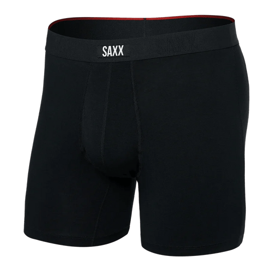 Saxx Vibe Xtra Soft Comfort Boxers - Black M - The Hockey Shop