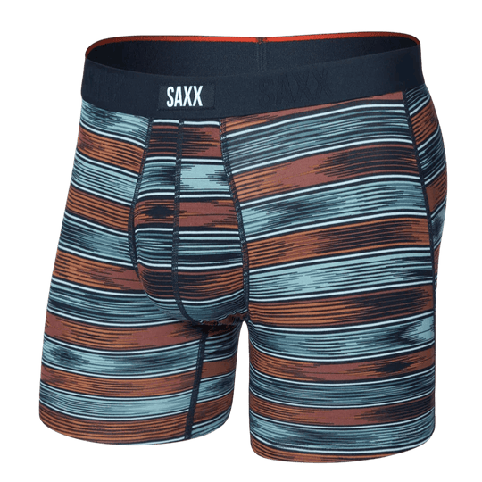 Saxx Vibe Xtra Soft Comfort Boxers - Ikat Stripe-Multi M - The Hockey Shop