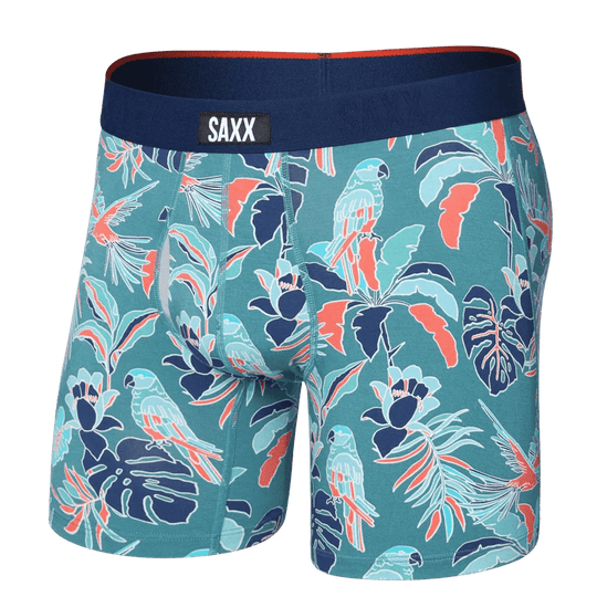 Saxx Vibe Xtra Soft Comfort Boxers - Island Tropics-Seascape M - The Hockey Shop