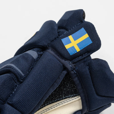Sherwood Code Encrypt Pro 4-Nations Senior Hockey Gloves - TheHockeyShop.com