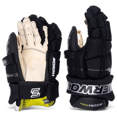 Sherwood Rekker Morph APEX+ Junior Hockey Gloves - TheHockeyShop.com