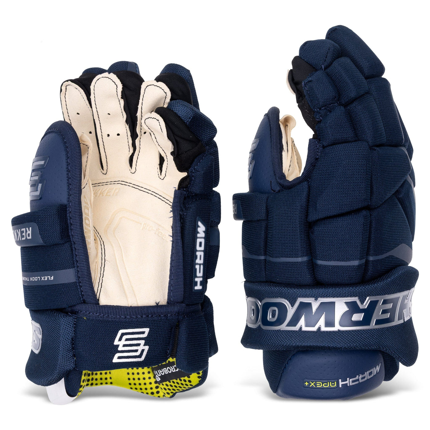Sherwood Rekker Morph APEX+ Junior Hockey Gloves - TheHockeyShop.com