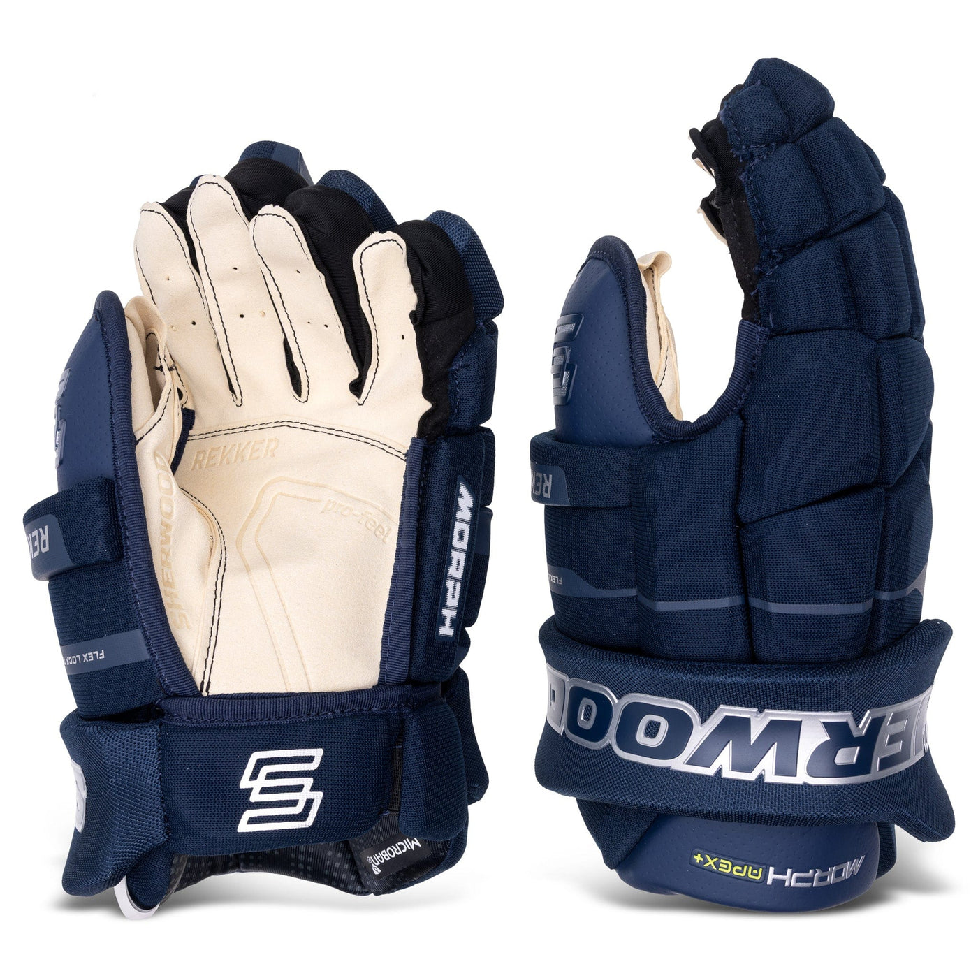 Sherwood Rekker Morph APEX+ Senior Hockey Gloves - TheHockeyShop.com