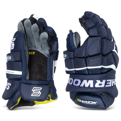 Sherwood Rekker Morph Pro Junior Hockey Gloves - TheHockeyShop.com