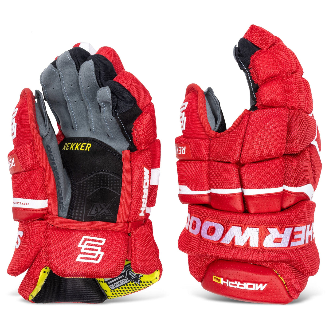 Sherwood Rekker Morph Pro Junior Hockey Gloves - TheHockeyShop.com