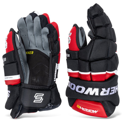 Sherwood Rekker Morph Pro Senior Hockey Gloves - TheHockeyShop.com