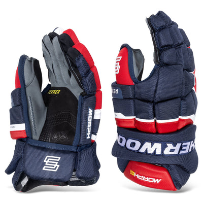 Sherwood Rekker Morph Pro Senior Hockey Gloves - TheHockeyShop.com
