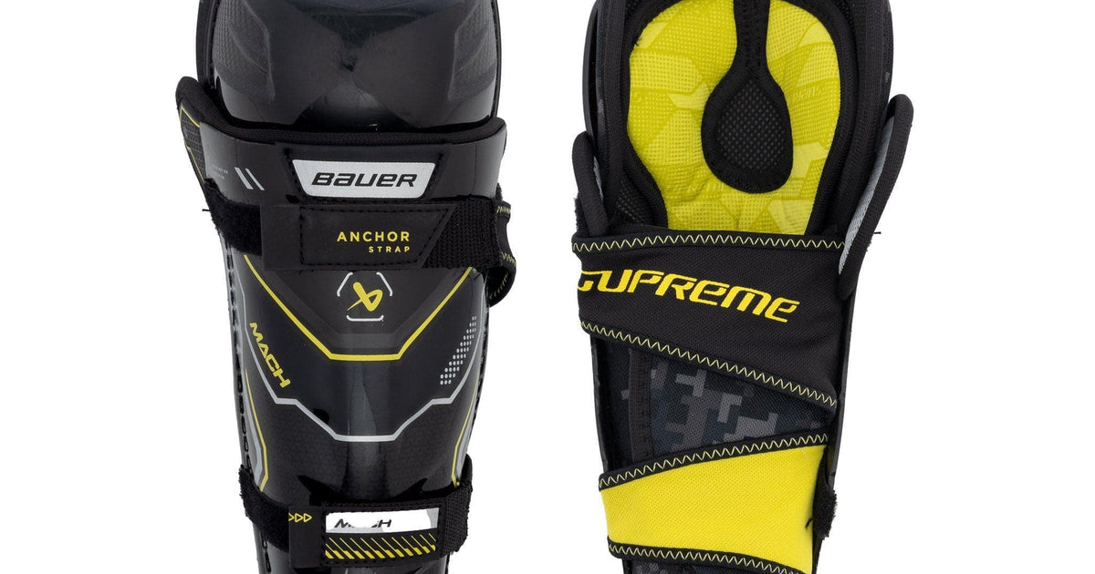 Bauer Supreme Mach Youth Hockey Shin Guards