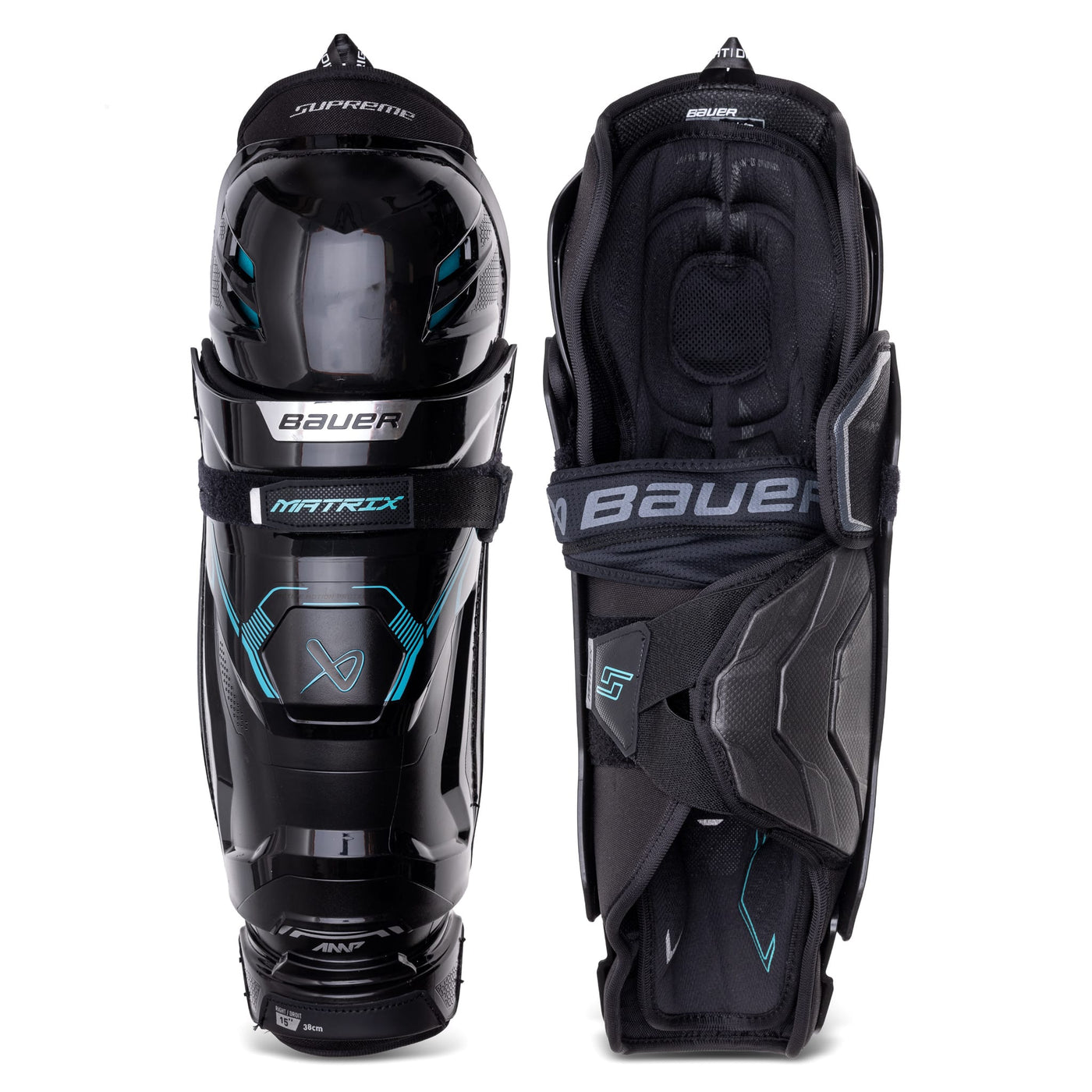 Bauer Supreme Matrix Intermediate Hockey Shin Guards | TheHockeyShop.com