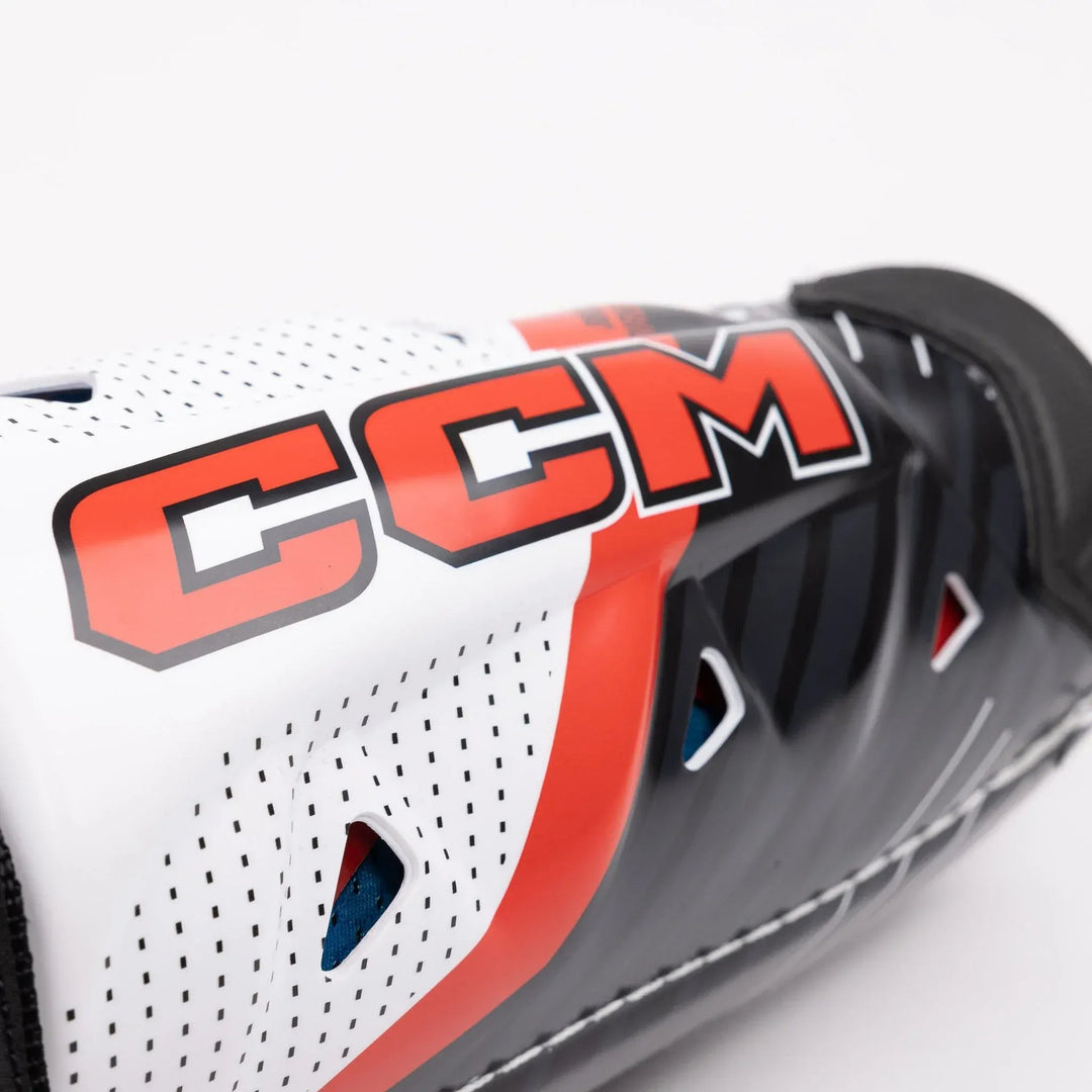 CCM Jetspeed FT6 Pro Senior Hockey Shin Guards | TheHockeyShop.com