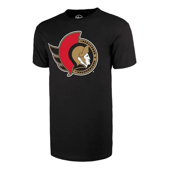 47 Brand Fan Tee Shirt - Ottawa Senators Black / M - The Hockey Shop