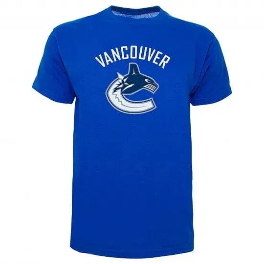 47 Brand Fan Tee Shirt - Vancouver Canucks Royal / S - The Hockey Shop