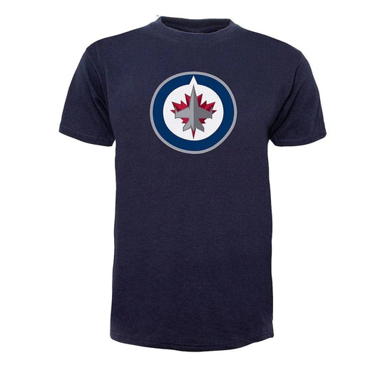 47 Brand Fan Tee Shirt - Winnipeg Jets Navy / M - The Hockey Shop