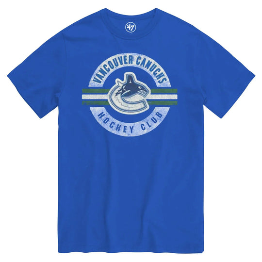 47 Brand NHL Surround Tee Shirt - Vancouver Canucks Orca Vancouver Canucks / M - The Hockey Shop